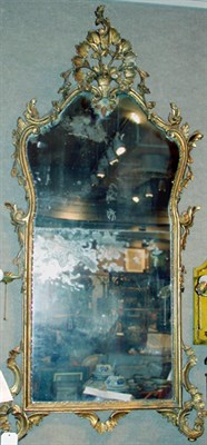 Lot 552 - Italian Rococo Style Gilt-Wood Mirror