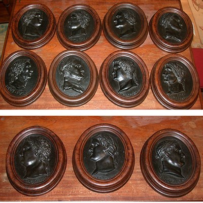 Lot 436 - Group of Eleven Neoclassical Style Plaques