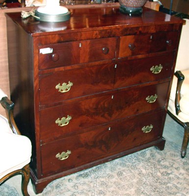 Lot 306 - George III Style Mahogany Chest of Drawers