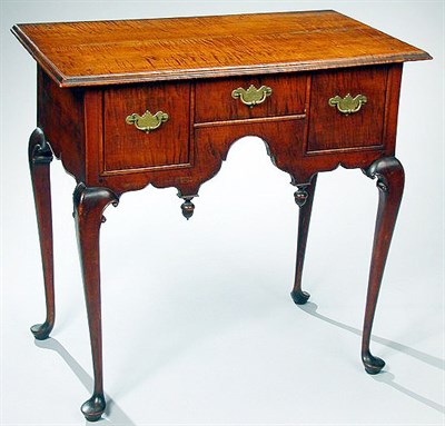 Lot 188 - Queen Anne Maple Dressing Table New England,...