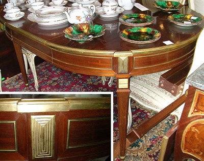 Lot 622 - Louis XVI Style Gilt-Metal Mounted Mahogany...