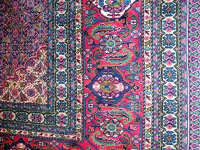 Lot 638 - Tabriz Carpet Northwest Iran, contemporary The...