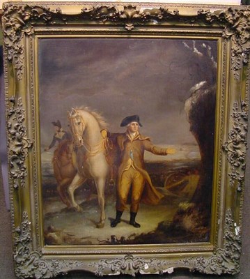 Lot 24 - American School 19th Century GEORGE WASHINGTON...