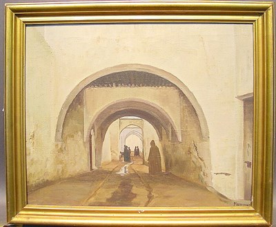 Lot 69 - Azouaoui Mammeri Algerian, 1890-1954 STREET IN...