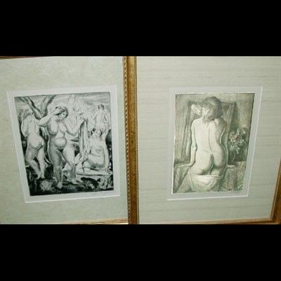 Lot 218 - Emil Ganso FOUR BATHERS (NO. 1); BATHER (NO....