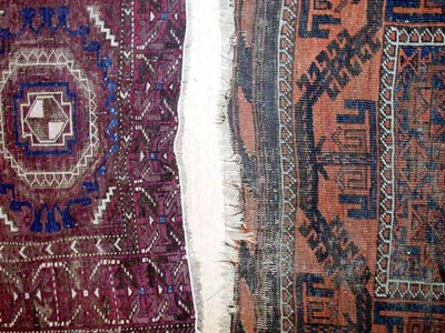Lot 747 - Four Belouch Carpets East Persia, late 19th...