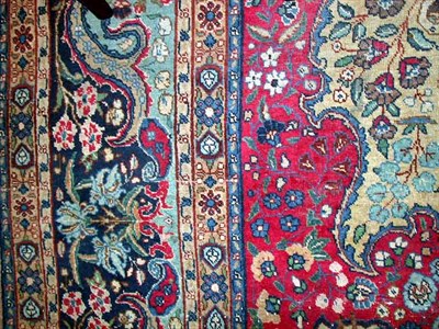 Lot 667 - Tabriz Carpet Northwest Persia, circa 1925 The...