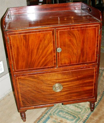Lot 574 - George III Mahogany Pot Cupboard