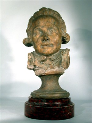 Lot 705 - Terra Cotta Bust of a Gentleman