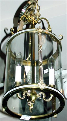Lot 630 - Georgian Style Gilt-Brass and Glass...