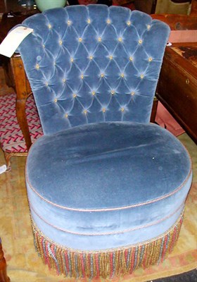 Lot 180 - Pair of Tufted Upholstered Side Chairs