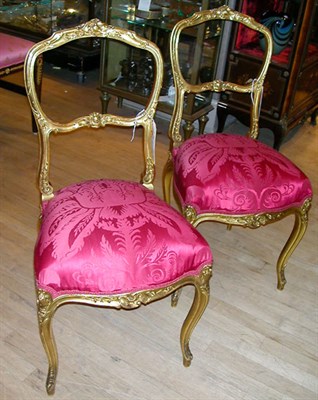 Lot 664 - Pair of Louis XV Style Gilt-Wood Ballroom...