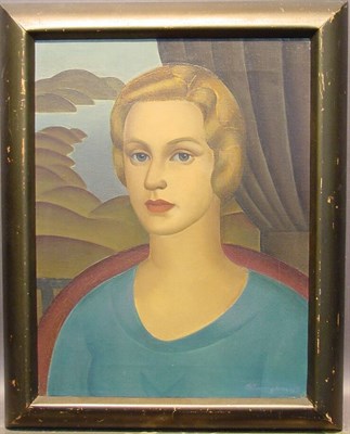 Lot 28 - B. Cunningham American, 20th century PORTRAIT...