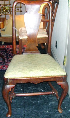 Lot 136 - George II Walnut Side Chair