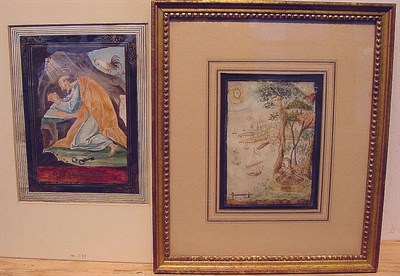 Lot 24 - (i) Continental School 16th Century LANDSCAPE...