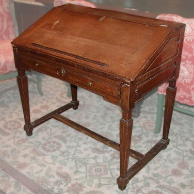 Lot 335 - Neoclassical Style Slant-Front Desk