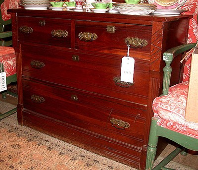 Lot 342 - Victorian Mahogany Chest of Drawers