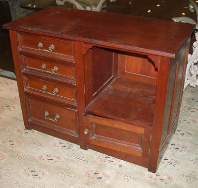 Lot 355 - Victorian Mahogany Side Cabinet