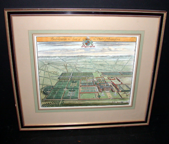 Lot 89 - Johannes Kip BADMINTON, THE SEAT OF THE DUKE...