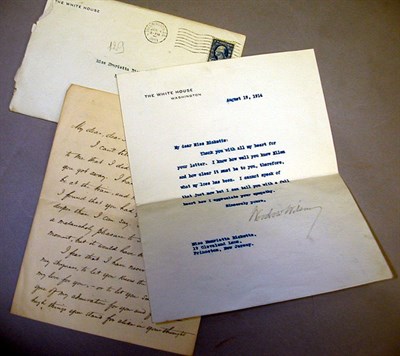 Lot 11 - WILSON, WOODROW Autograph letter signed, 2...