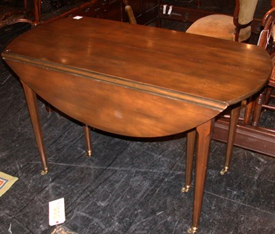 Lot 198 - Louis XVI Style Walnut Dining Table