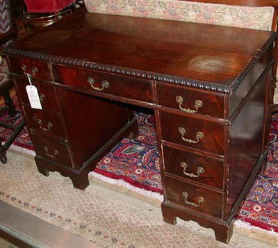 Lot 375 - George III Style Mahogany Writing Desk