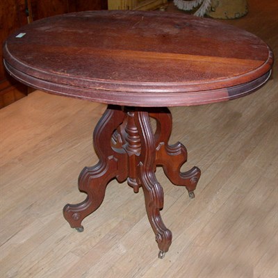 Lot 458 - Victorian Mahogany Center Table