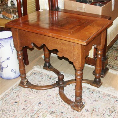 Lot 496 - Italian Baroque Style Parquetry Inlaid Walnut...