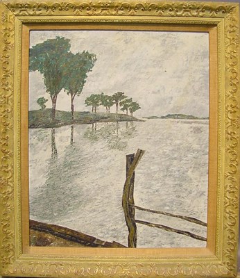 Lot 93 - Segy 20th Century GRAY LAKE Signed and dated...