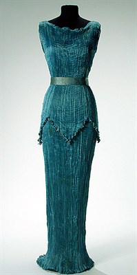 Lot 22 - Fortuny Peplos Gown Late 1920s/early 1930s Of...