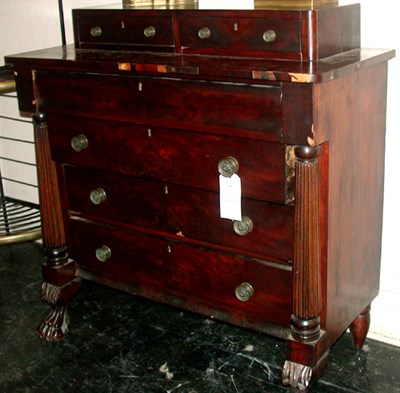 Lot 144 - Classical Mahogany Chest of Drawers