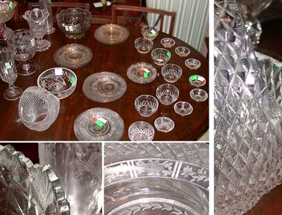Lot 488 - Miscellaneous Group of Colorless Cut Glass...