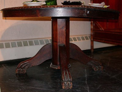 Lot 209 - Victorian Oak Breakfast Table