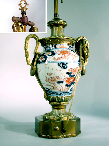Lot 726 - Louis XVI Style Gilt-Bronze Mounted Imari...