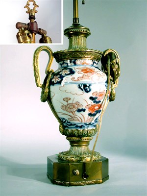 Lot 726 - Louis XVI Style Gilt-Bronze Mounted Imari...