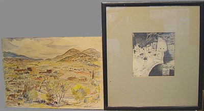 Lot 85 - F. Rojankovsky 20th Century NEAR TAOS, NEW...