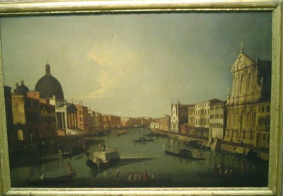Lot 108 - Circle of Francesco Albotto VENETIAN CANAL...
