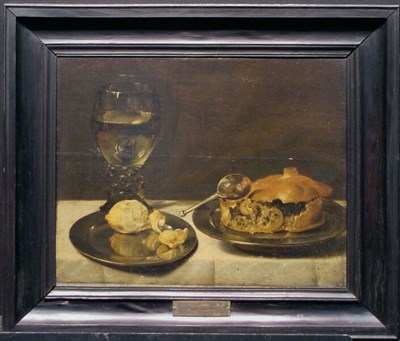 Lot 114 - Circle of Willem Claesz. Heda STILL LIFE WITH...
