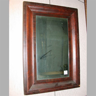 Lot 146 - American Empire Mahogany Mirror