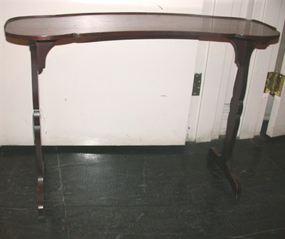 Lot 153 - Directoire Style Mahogany Reniform Side Table