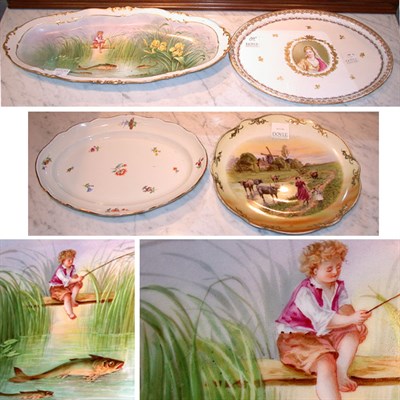 Lot 185 - Group of Four Continental Gilt Decorated...