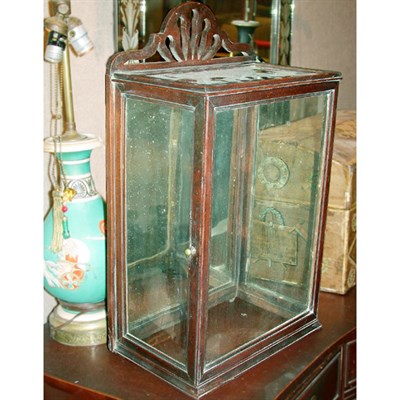 Lot 395 - Hanging Display Box with Mirrored Interior