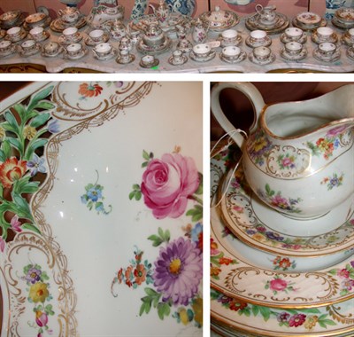 Lot 253 - Assembled Continental Gilt and Floral...