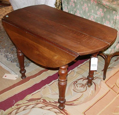 Lot 269 - Victorian Walnut Drop-Leaf Table