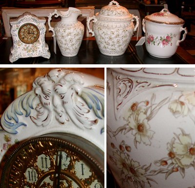 Lot 292 - Group of Four Porcelain Articles Including a...