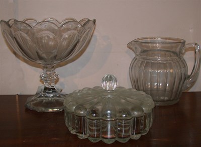 Lot 302 - Miscellaneous Group of Seven Colorless Glass...