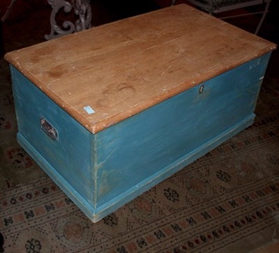 Lot 360 - Painted Pine Blanket Chest