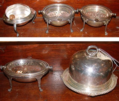 Lot 389 - Miscellaneous Group of Five Silver Plated...