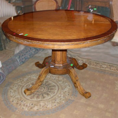 Lot 750 - Regency Style Mahogany Breakfast Table