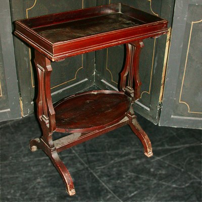 Lot 310 - Regency Style Mahogany Side Table